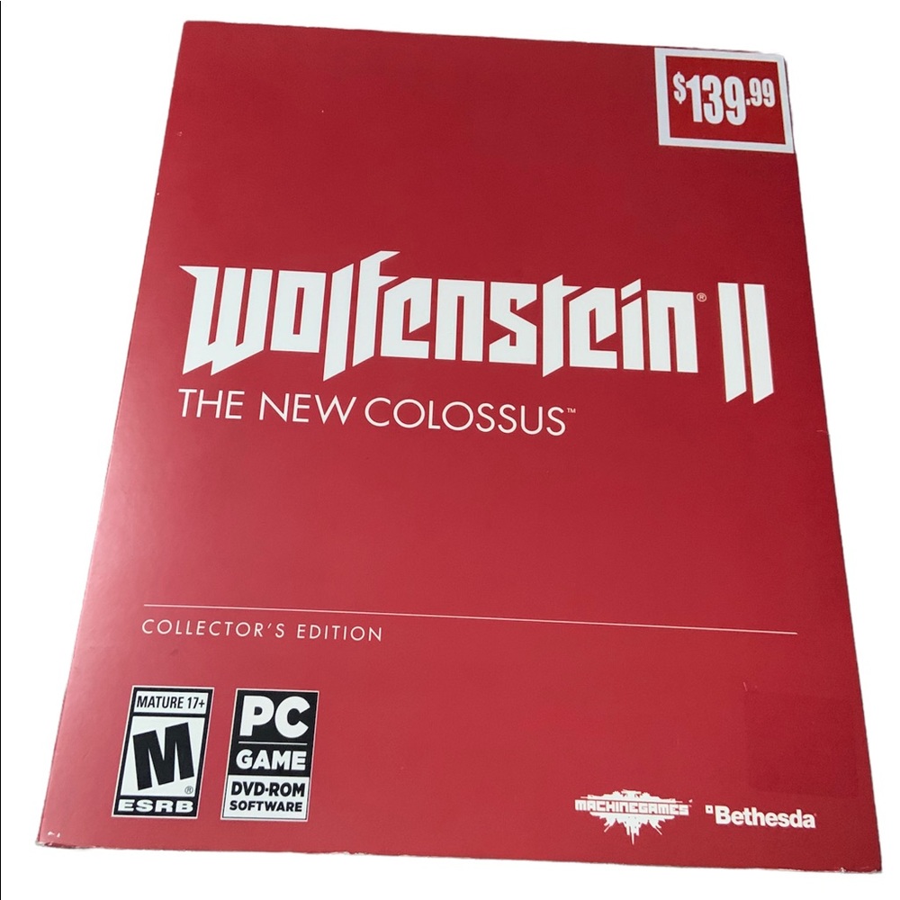 Wolfenstein II: The Colossus - Collector's Edition (PC, 2017) W 12 Inch Figure